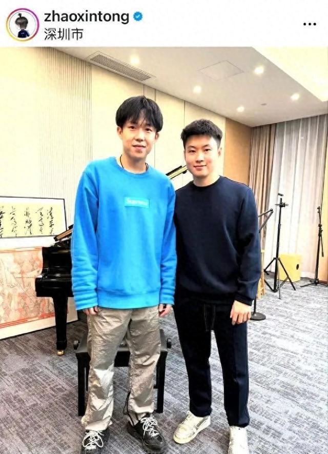 赵心童和王楚钦约定：顶峰相见